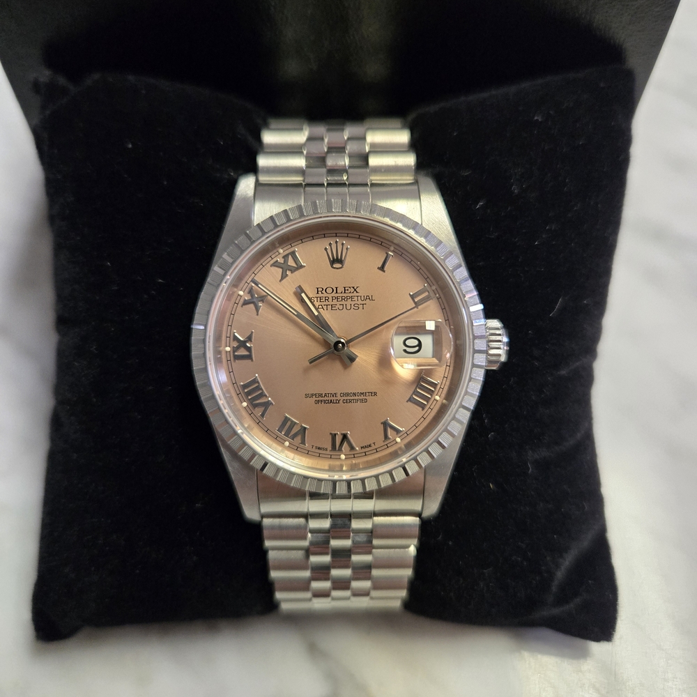 Rolex Datejust 16220 Roman Dial